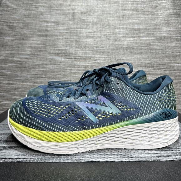 New Balance Fresh Foam More v1 Blue Running Shoes Cushioned MMORCB Mens 12 4E - Picture 1 of 16
